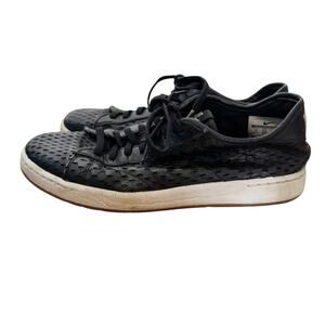 Nike Classic Ultra Deconstructed 833870-100 Black Leather Shoes Sneaker Size 8